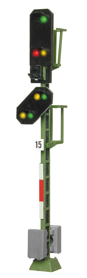 Viessmann 4015 H0 Licht-Einfahrsignal mit Vorsignal 